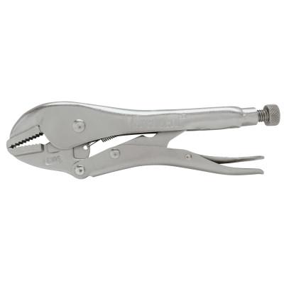 CRESCENT Locking Jaw Pliers, Straight Jaw, 10 in Long