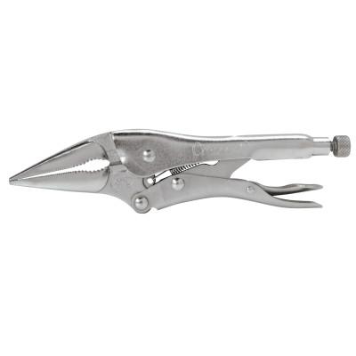 CRESCENT Long Nose Locking Pliers w/ Wire Cutter, 9 in Long, 2 7/8 in Jaw Opening