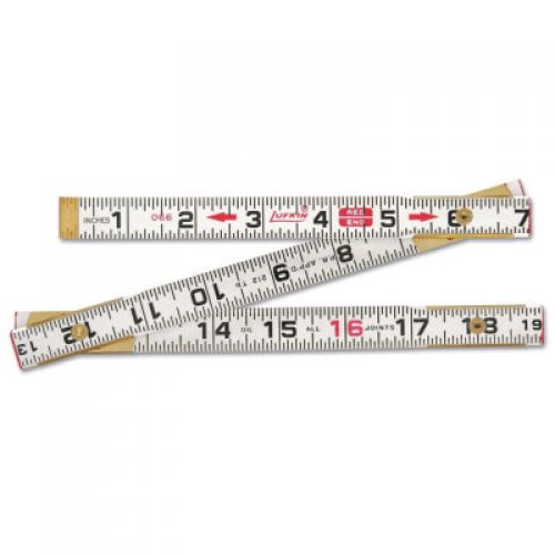 Red End Rulers, 6 ft, Wood