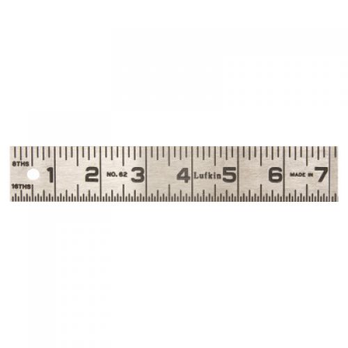 One-Piece Rulers, 6 ft, Steel