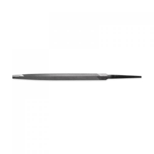Taper File, 6 in, Slim, Single Cut, without Handle
