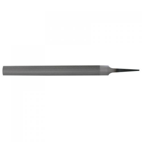 Half Round Bastard Files, 10 in, Ergonomic Handle Industrial, Safety