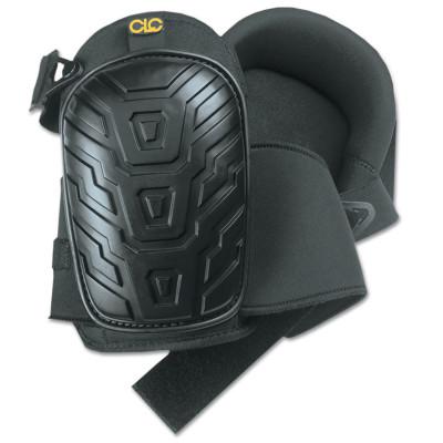 CLC CUSTOM LEATHER CRAFT Professional Tread-Pattern Kneepads, Slide Buckle, Black