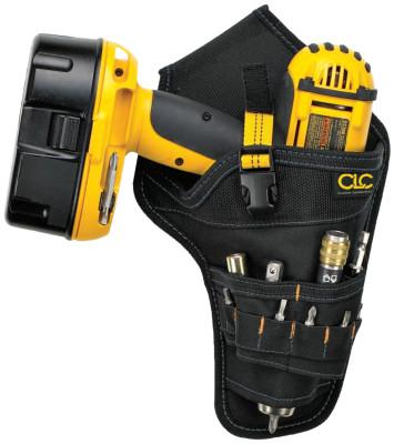 Cordless Drill Holsters, Holds Most T-handle drills, Polyester