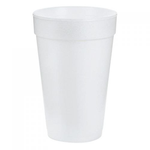 Foam Cups, 16 oz, White
