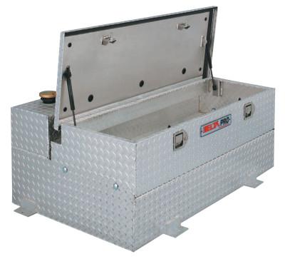 Fuel-'N-Tool Transfer Tanks w/Removable Storage Chest, L-Shaped, 74 gal/4.5 cuft