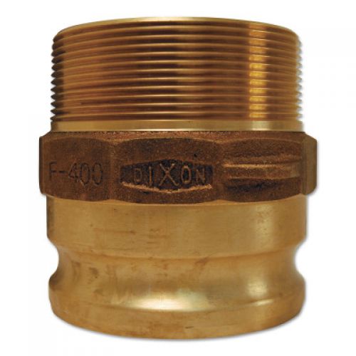 Andrews/BossLock Type F Cam and Groove Adapters, 3/4 in (NPT) Male