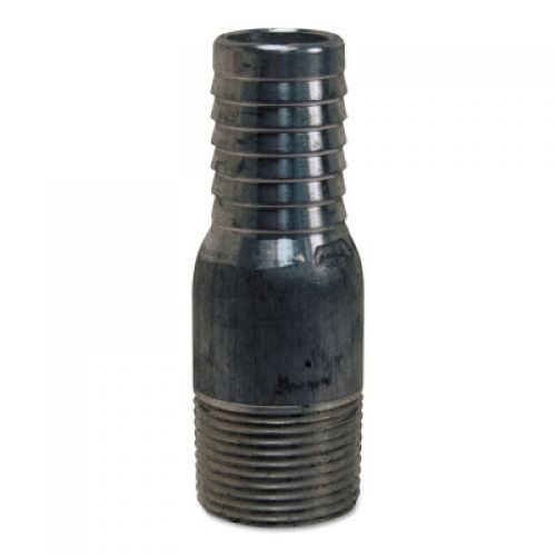 King Combination Nipples, 3/4 in x 3/4 in (NPT) Male, Plated Steel