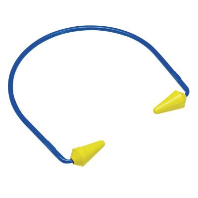 Caboflex Model 600 Hearing Protectors, ABS, PVC, Silicone, Yellow, Banded