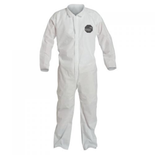 Proshield 10 Coveralls White with Open Wrists and Ankles, White, 2X-Large