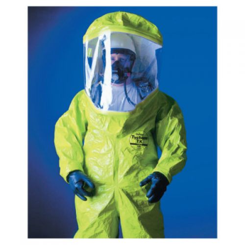 Tychem TK Encapsulated Level A Suit Rear Entry, Lime Yellow, 2XLarge