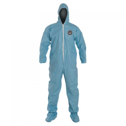 ProShield 6 SFR Coveralls with Attached Hood, Blue, 2X-Large