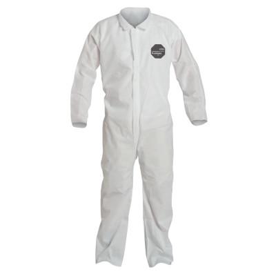 DUPONT Proshield 10 Coveralls White with Open Wrists and Ankles, White, 3X-Large