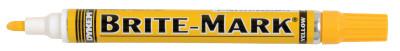 DYKEM BRITE-MARKÂ® Medium Paint Marker, Yellow, Medium, Bullet, Acrylic