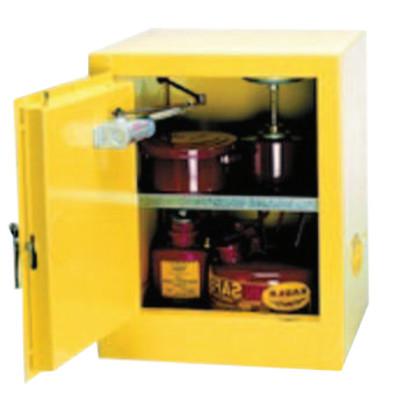 Flammable Liquid Storage, Self-Closing Cabinet, 4 Gallon
