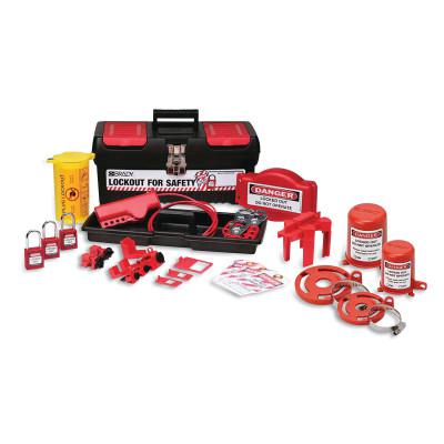 Personal Electrical Lockout Toolbox Kit with 3 Padlocks