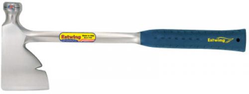 Rigger's Axes, Cutting Edge 3.5 in, Steel Handle, Blue Shock Reduction Grip