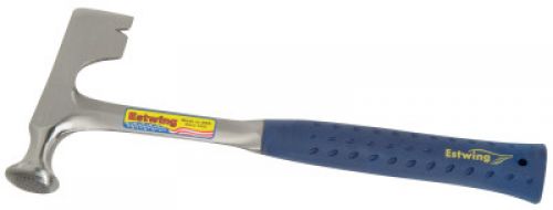Shingler's Hammer w/Replaceable Gauges, 1 7/8 in Cut, Steel Handle
