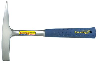 ESTWING Welder's Chipping Hammers, 11 in, 14 oz Head, Chisel and Pointed Tip, Steel Handle
