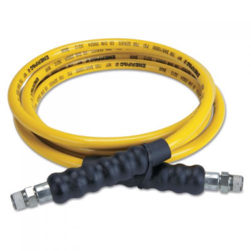 ENERPAC 700-Series High Pressure Hydraulic Hose, 10 ft, Thermo-plastic, 1/4"in. dia.