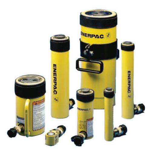 ENERPAC RC Series Single Acting Cylinders, 100 tons, 6.63 in Stroke Length