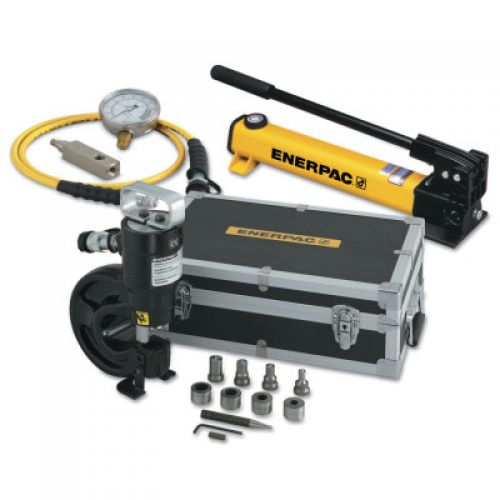 ENERPAC Lightweight Hydraulic Punches, 35 tons, 10,000 psi, Includes Coupler, Case