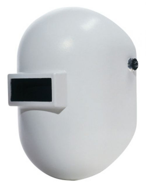 Honeywell Pipeliner™ 110 White Fiberglass Fixed Front Welding Helmet With 2" X 4 1/4" Shade 10 Lens