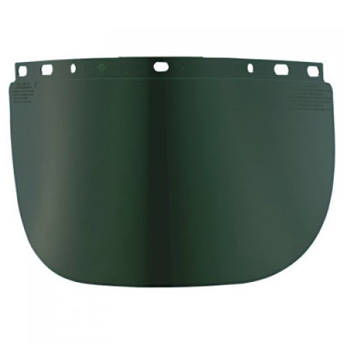 Honeywell Fibre-Metal® 8" X 16 1/2" X .06" Dark Green Propionate Faceshield