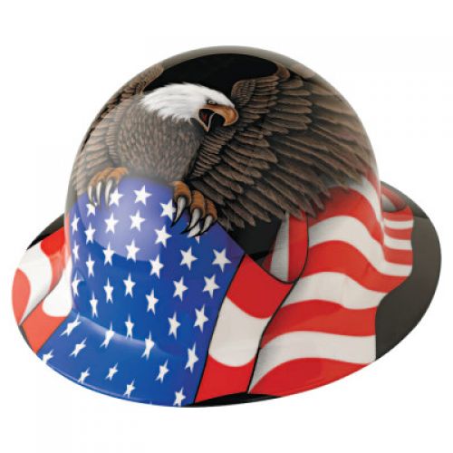 SuperEight Hard Hats, 8 Point Ratchet, Spirit of America