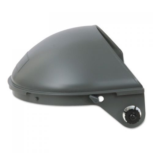 High Performance Faceshield System, F500 Series, 7"Crown, Quik-Lok Mounting Cup