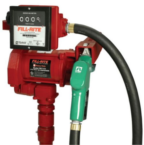 Fill-Rite AC Transfer Pump, 115 VAC, 1 in (NPT), 18 ft Hose