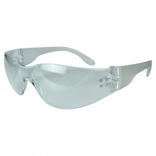 USA Safety Eyewear, Clear Lens, Polycarbonate, Clear Frame