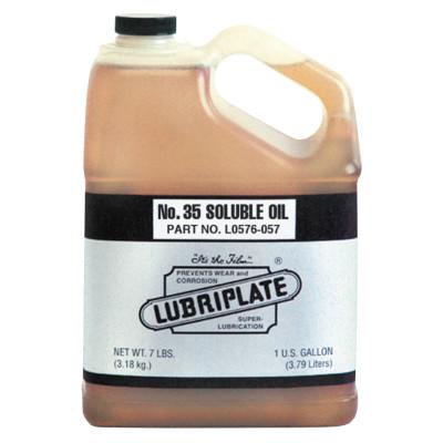 LUBRIPLATE No. 35 Soluble Oils, 1 gal Bottle, 4/Carton