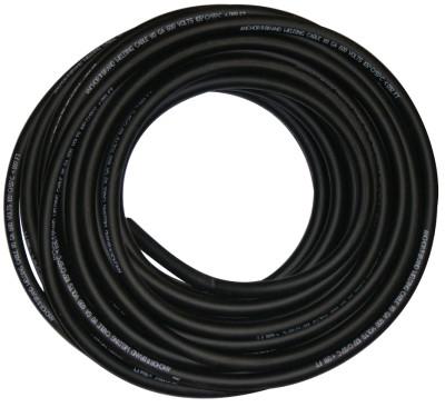 Welding Cable, 1/0 AWG, 50 ft, Black