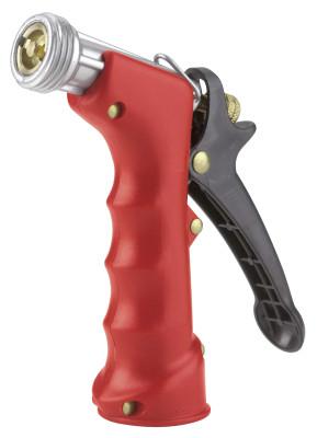 GILMOUR Insulated Grip Nozzles, Full Size Commercial, Pistol Grip, Red