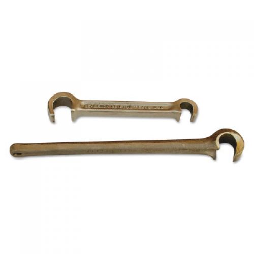 Titan Valve Wheel Wrenches, Cast Bronze, 8 in, 21/32 in Opening