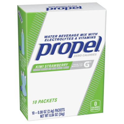 Propel Instant Powder Packet, 0.08 oz, 16.9 to 20 oz Yield, Kiwi Strawberry