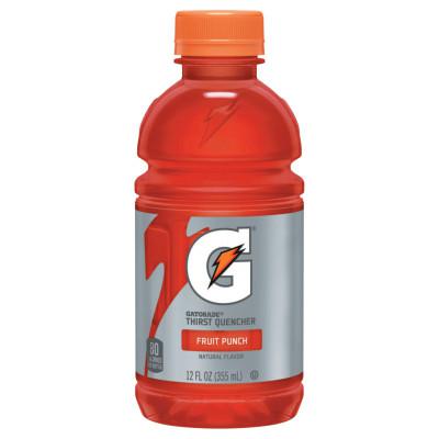 Thirst Quencher, 12 oz, Bottle, Fruit Punch