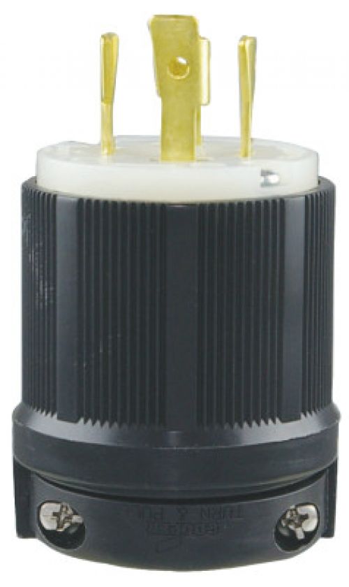 PLUG 30A 125/250V 3P4W H/L BW