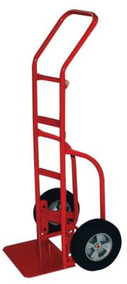 Heavy Duty Hand Trucks with Flow Back Handle, 800 lbs Cap., Solid Rubber Wheels