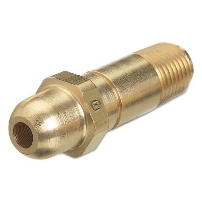 CGA 540, 2 1/2" in length, use with Hand Tight