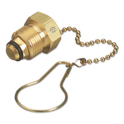 Two Piece Chain And Plug, RH Male Nut and Plug