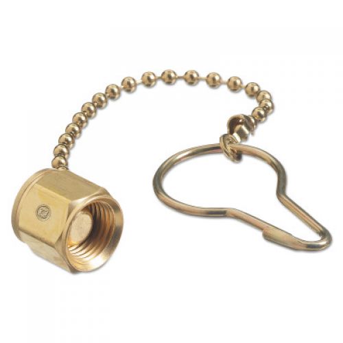 Two Piece Chain And Plug, 9/16"-18 RH Female Nut and Plug
