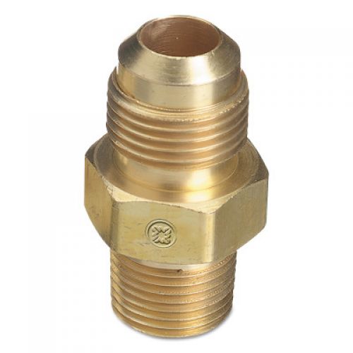 Brass SAE Flare Tubing Connections, Adapter, 500 PSIG, CGA295 to 1/4 in NPT(M)