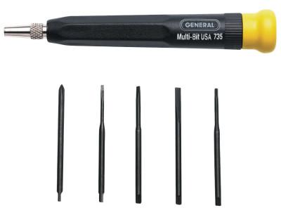 5 Piece Precision Screwdrivers, Phillips; Torx; Slotted