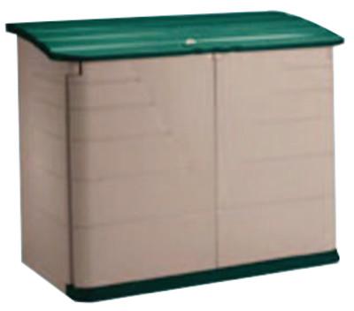 RUBBERMAID HOME PRODUCTS 38 Cubic Feet Horizontal Storage Shed 48" Height x 56 1/2" Width x 32" Depth