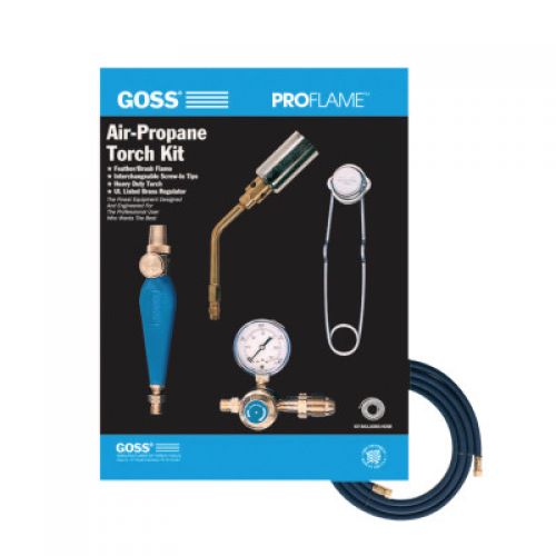 Air-Propane Torch Outfit, 1-3/4 in, Propane, Heating; Soldering