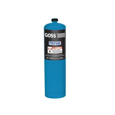 GOSS Disposable Cylinders, 14.10 oz, Propane