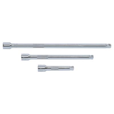 Wobble Extension Set, 1/2 in Drive, Full Polish Chrome, Alloy Steel, 5 in, 10 in, 15 in