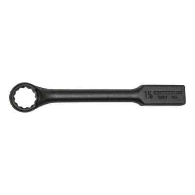 GEARWRENCH 45 Deg. Offset Striking Wrenches, 12.12 in Long, 1 11/16 in Opening, 12 Points